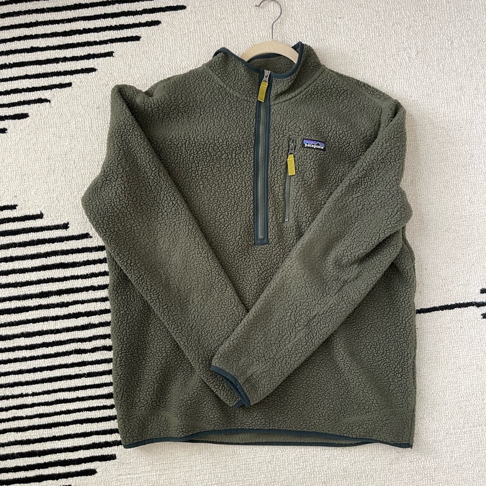 Men’s Patagonia Retro Pile Quarter-Zip Fleece Pullover